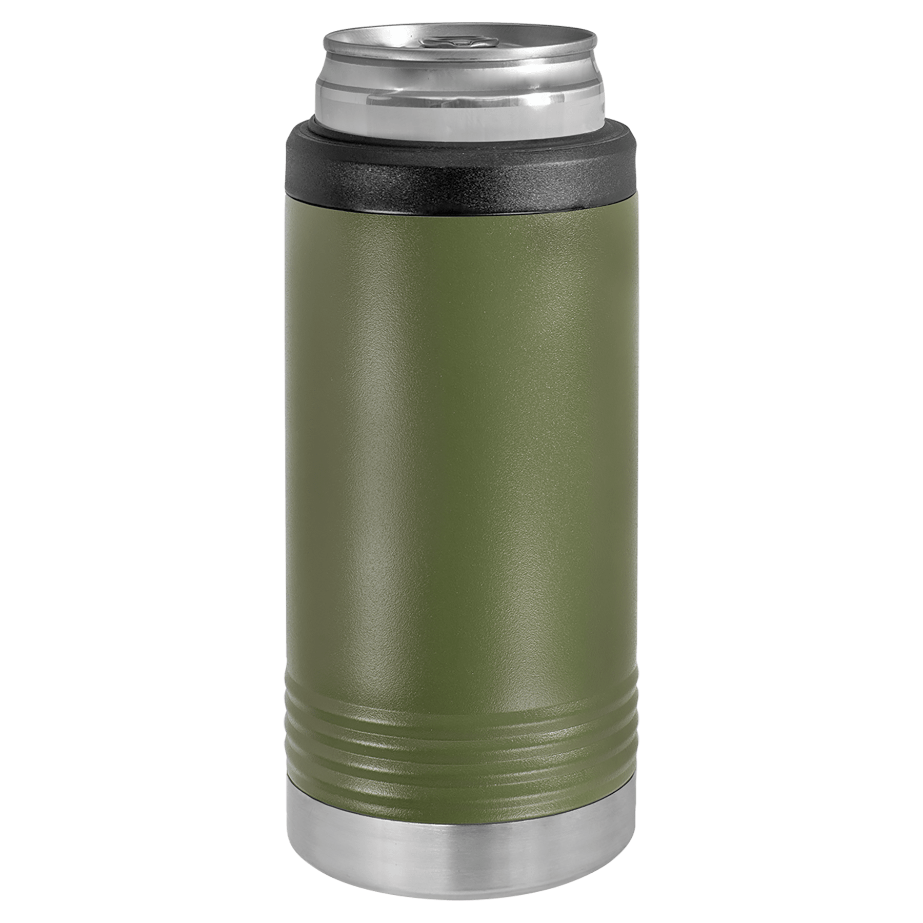 Polar Camel Olive Green Slim Beverage Holder