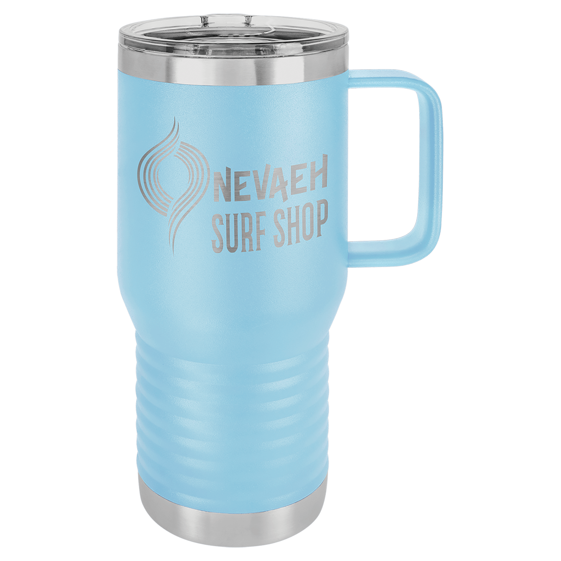 Polar Camel 20 oz. Teal Vacuum Insulated Travel Mug with Slider Lid