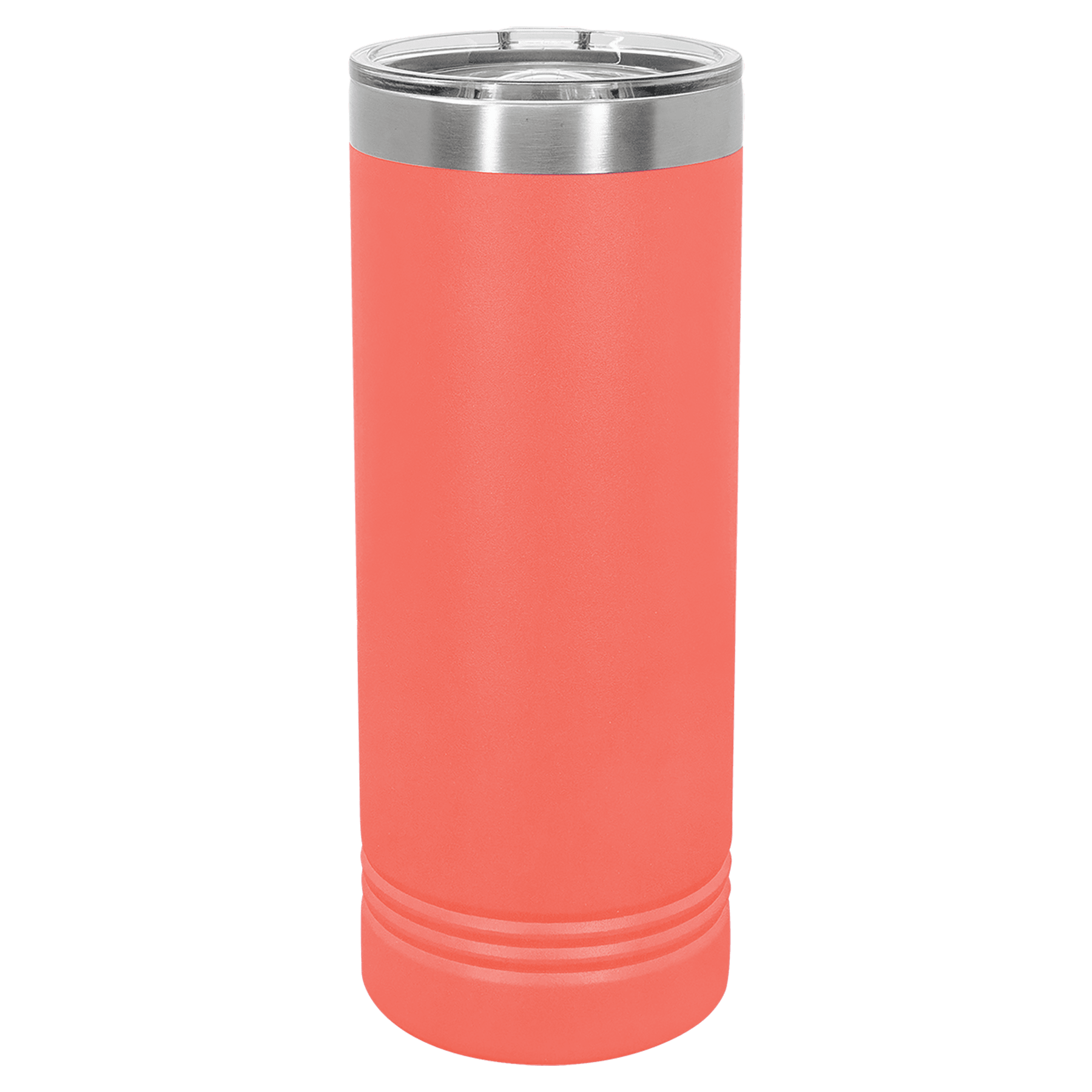 Polar Camel 22 oz. Coral Skinny Tumbler with Slider Lid