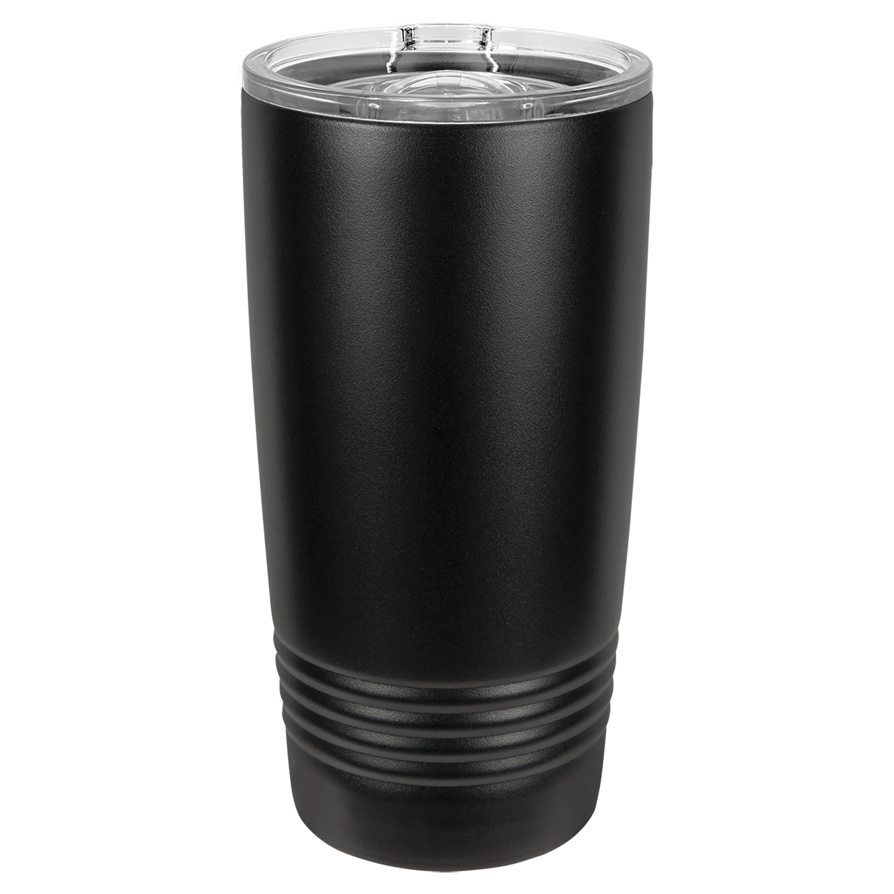 Polar Camel 20 oz. Black Insulated Ringneck Tumbler with Slider Lid