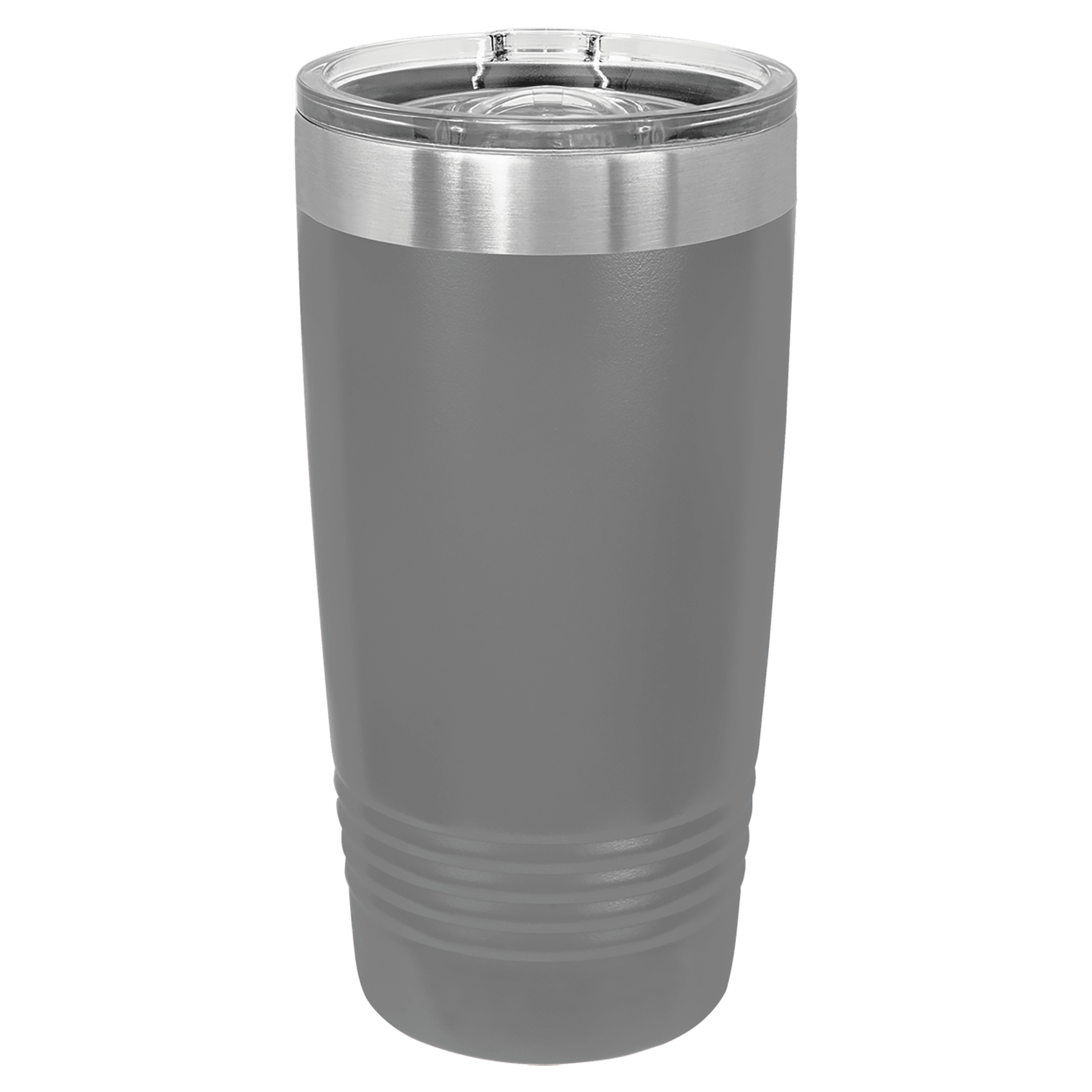 Polar Camel 20 oz. Dark Gray Insulated Ringneck Tumbler with Slider Lid