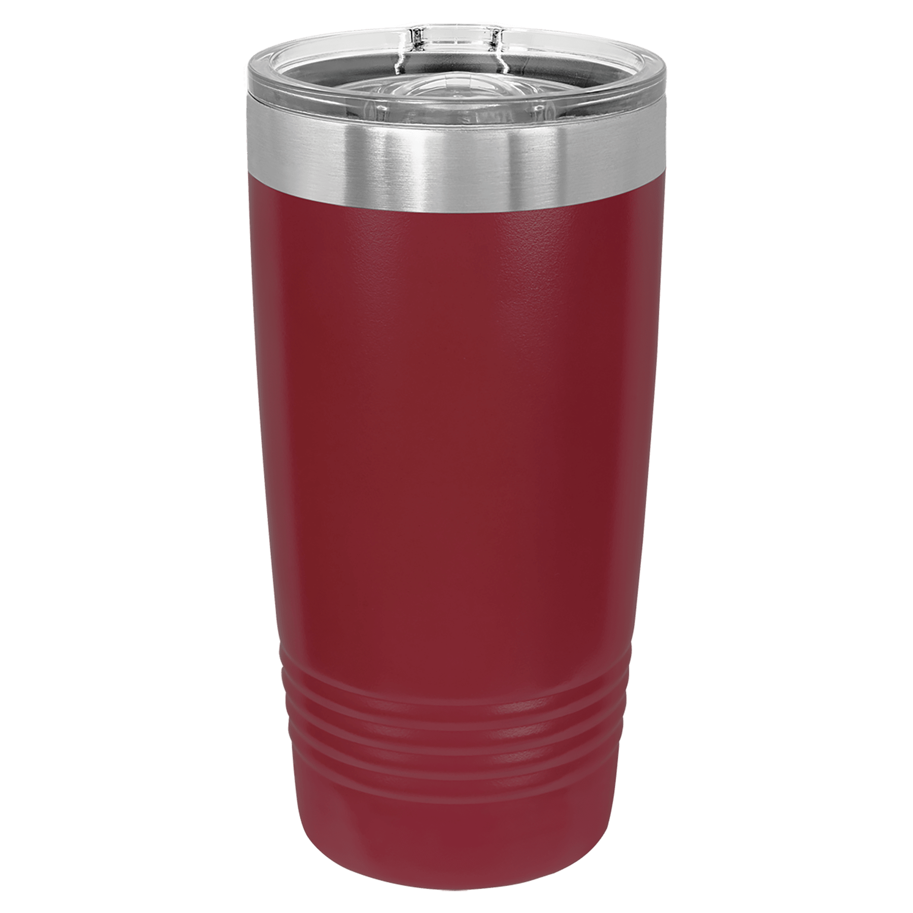 Polar Camel 20 oz. Maroon Insulated Ringneck Tumbler with Slider Lid