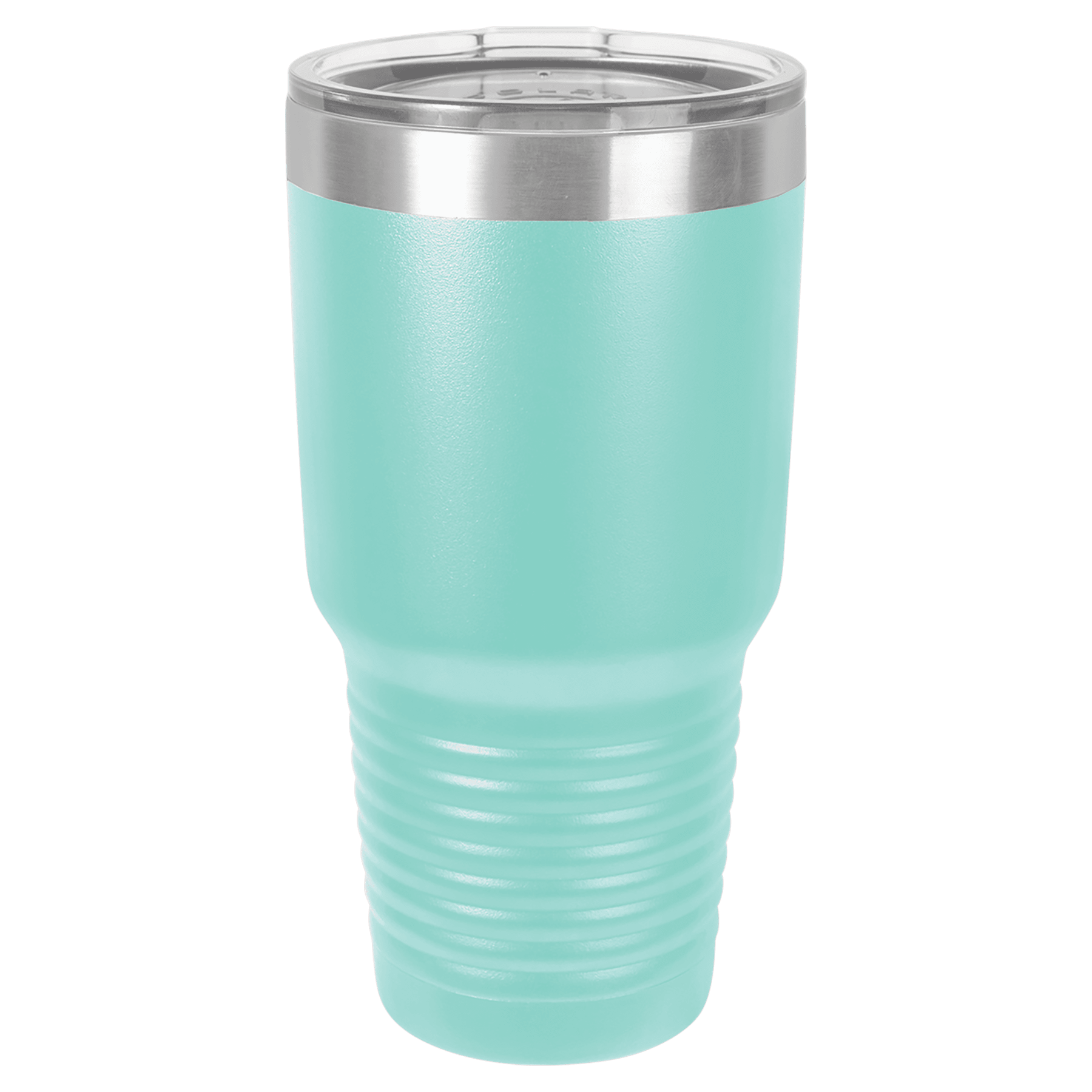 Polar Camel 30 oz. Teal Ringneck Vacuum Insulated Tumbler with Clear Lid