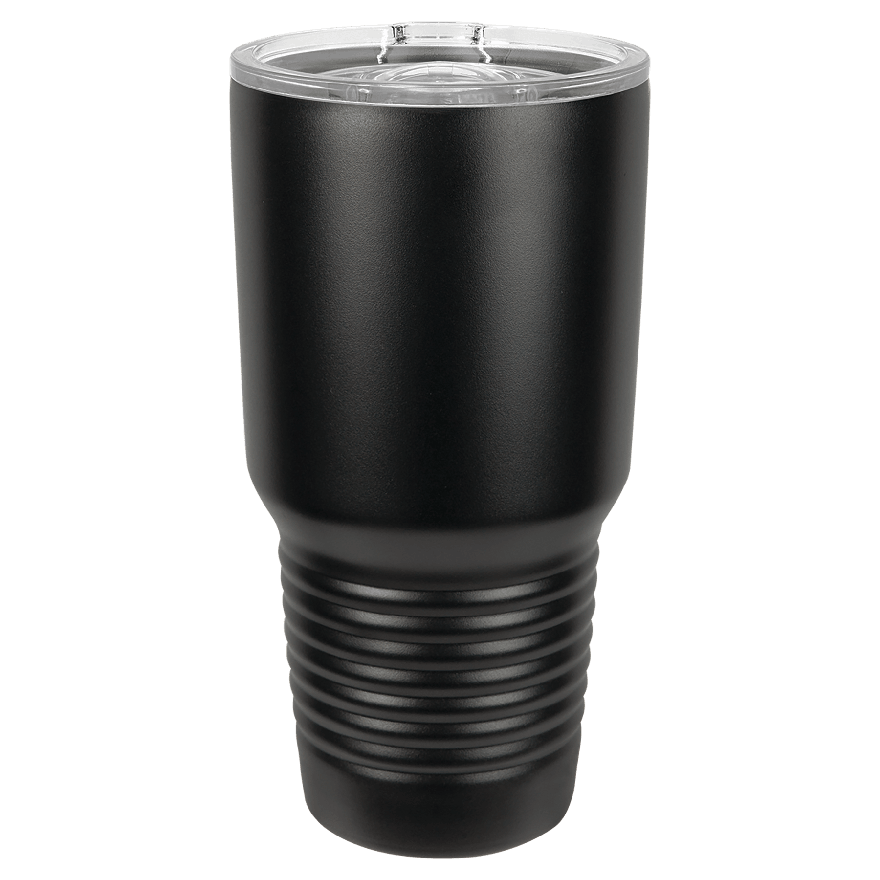 Polar Camel 30 oz. Black Insulated Ringneck Tumbler with Slider Lid, no Silver Ring