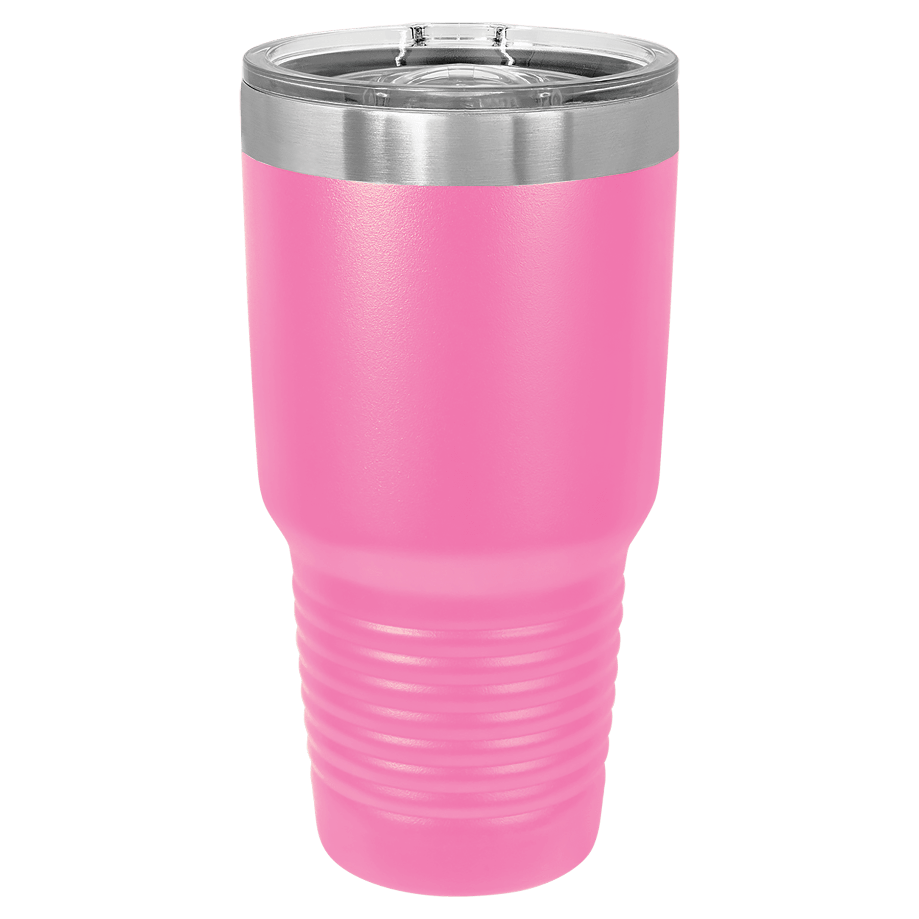 Polar Camel 30 oz. Pink Insulated Ringneck Tumbler with Slider Lid