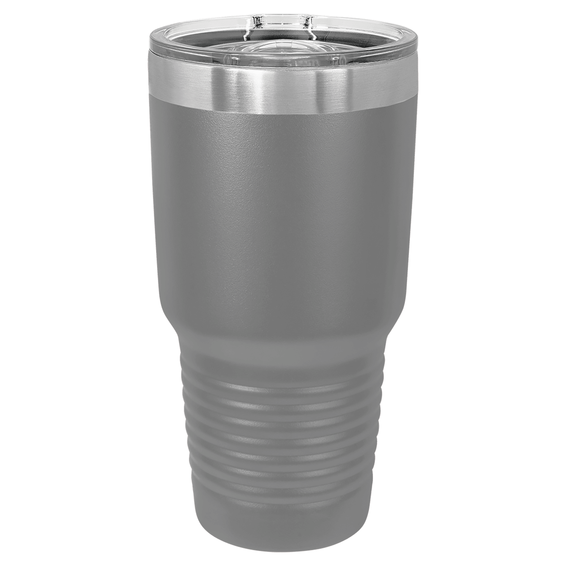 Polar Camel 30 oz. Dark Gray Insulated Ringneck Tumbler with Slider Lid