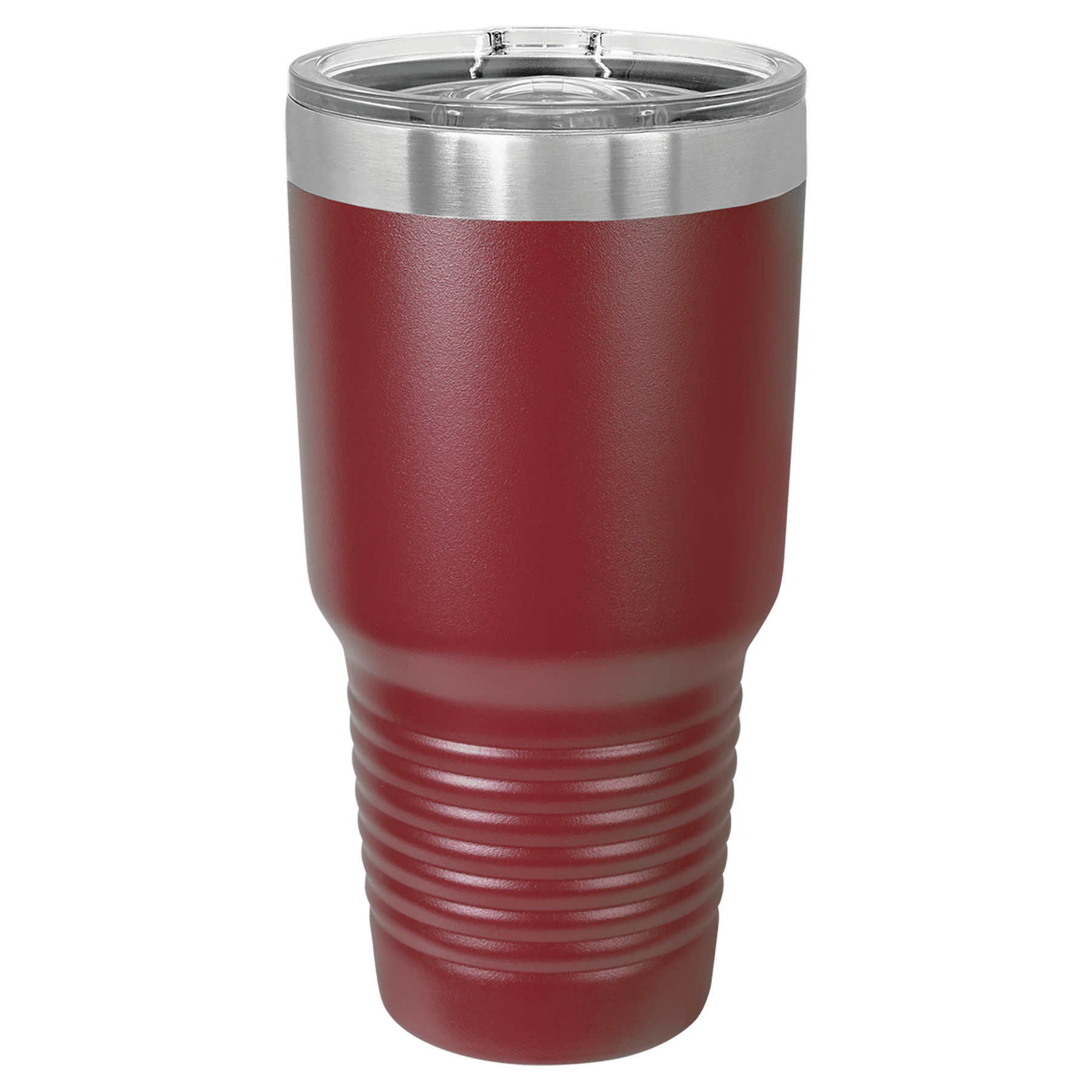 Polar Camel 30 oz. Maroon Insulated Ringneck Tumbler with Slider Lid