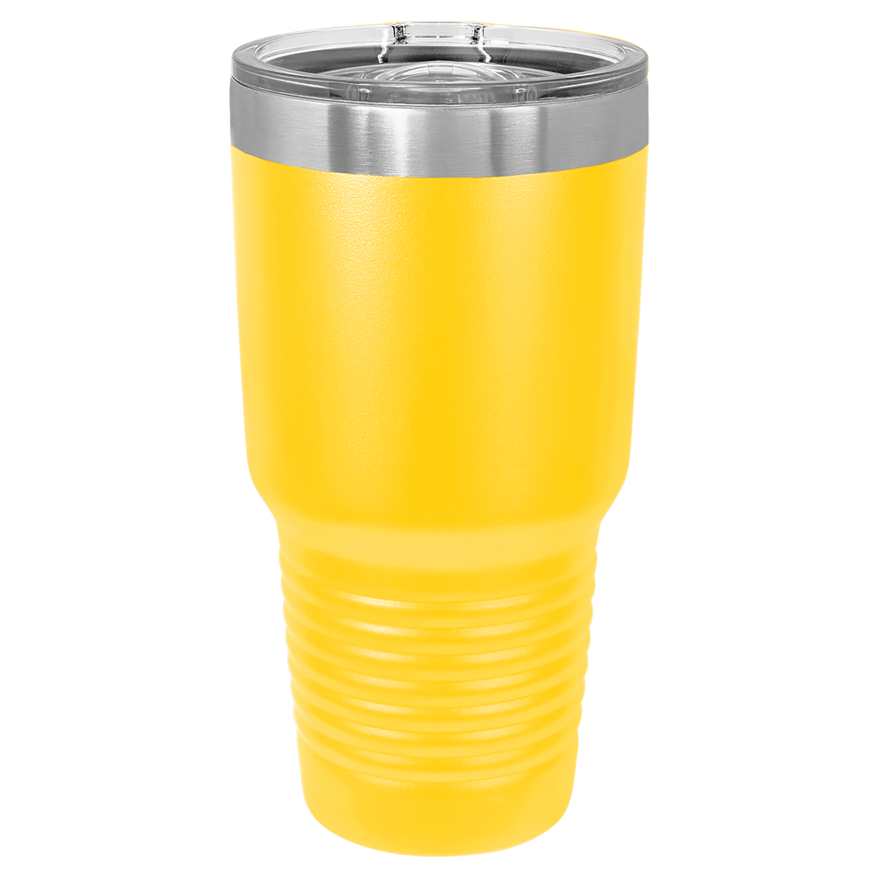 Polar Camel 30 oz. Yellow Insulated Ringneck Tumbler with Slider Lid