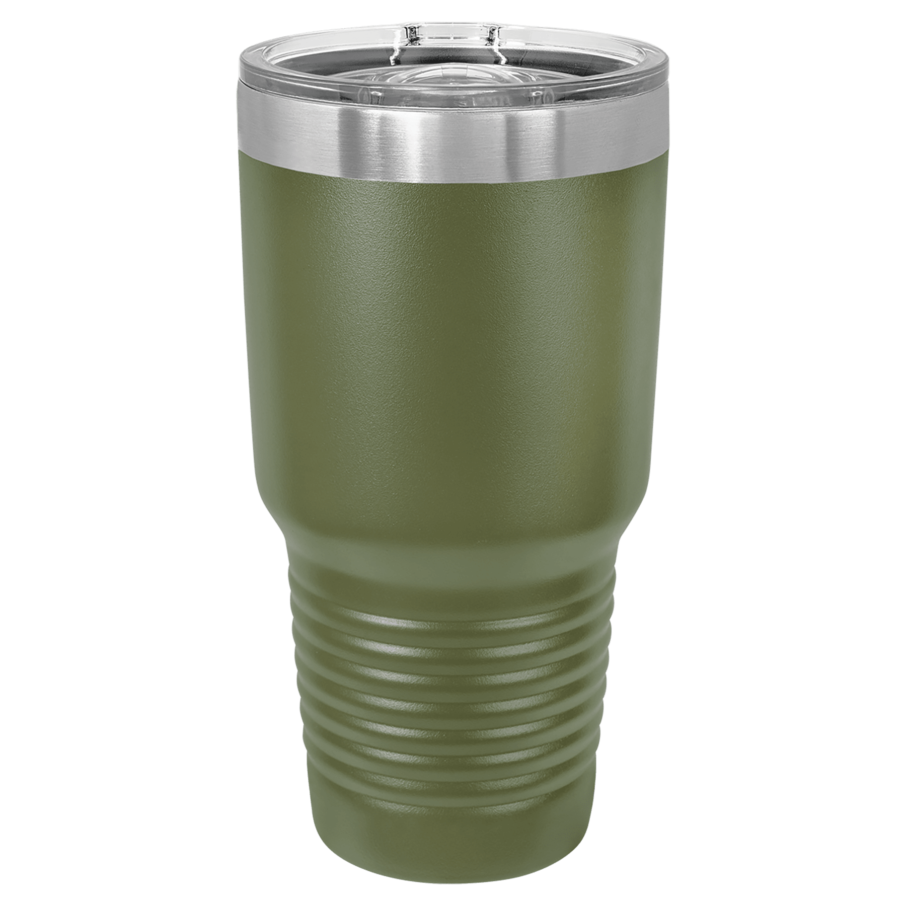 Polar Camel 30 oz. Olive Green Insulated Ringneck Tumbler with Slider Lid