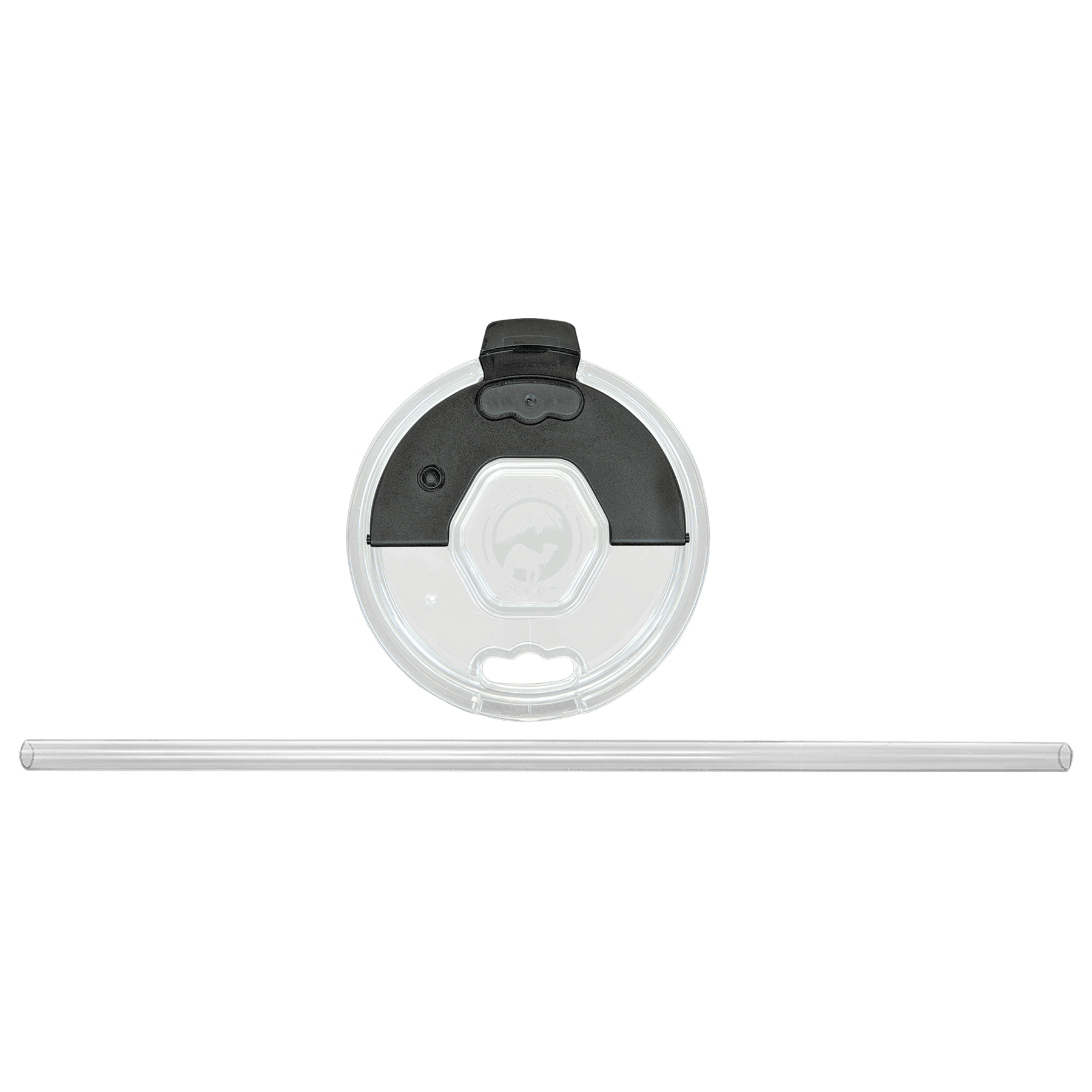 Polar Camel 40 oz. Purple Travel Mug with Handle, Straw Included