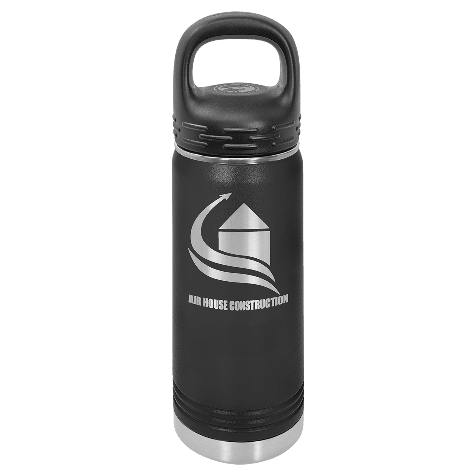 Polar Camel 20 oz. Black Water Bottle