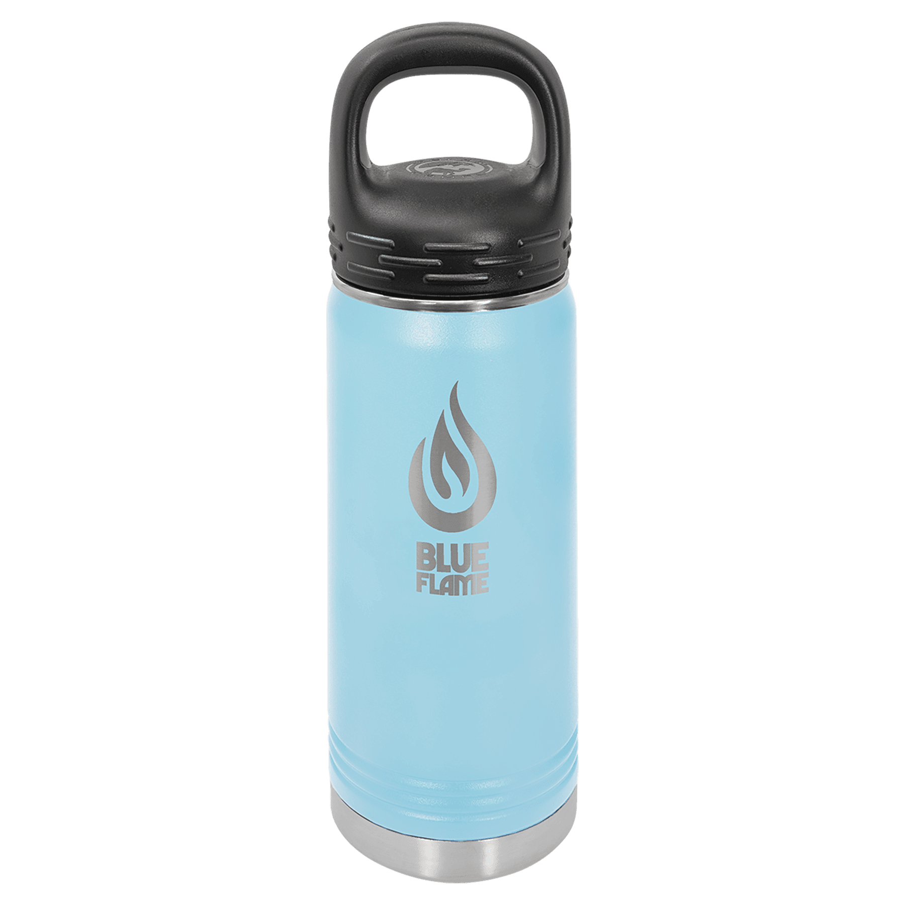 Polar Camel 20 oz. Light Blue Water Bottle