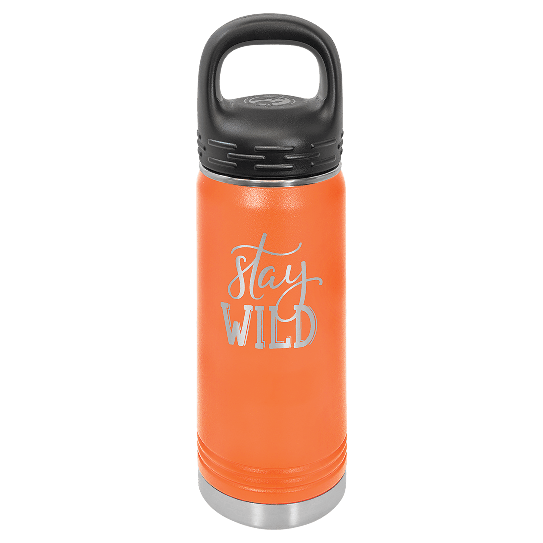 Polar Camel 20 oz. Orange Water Bottle