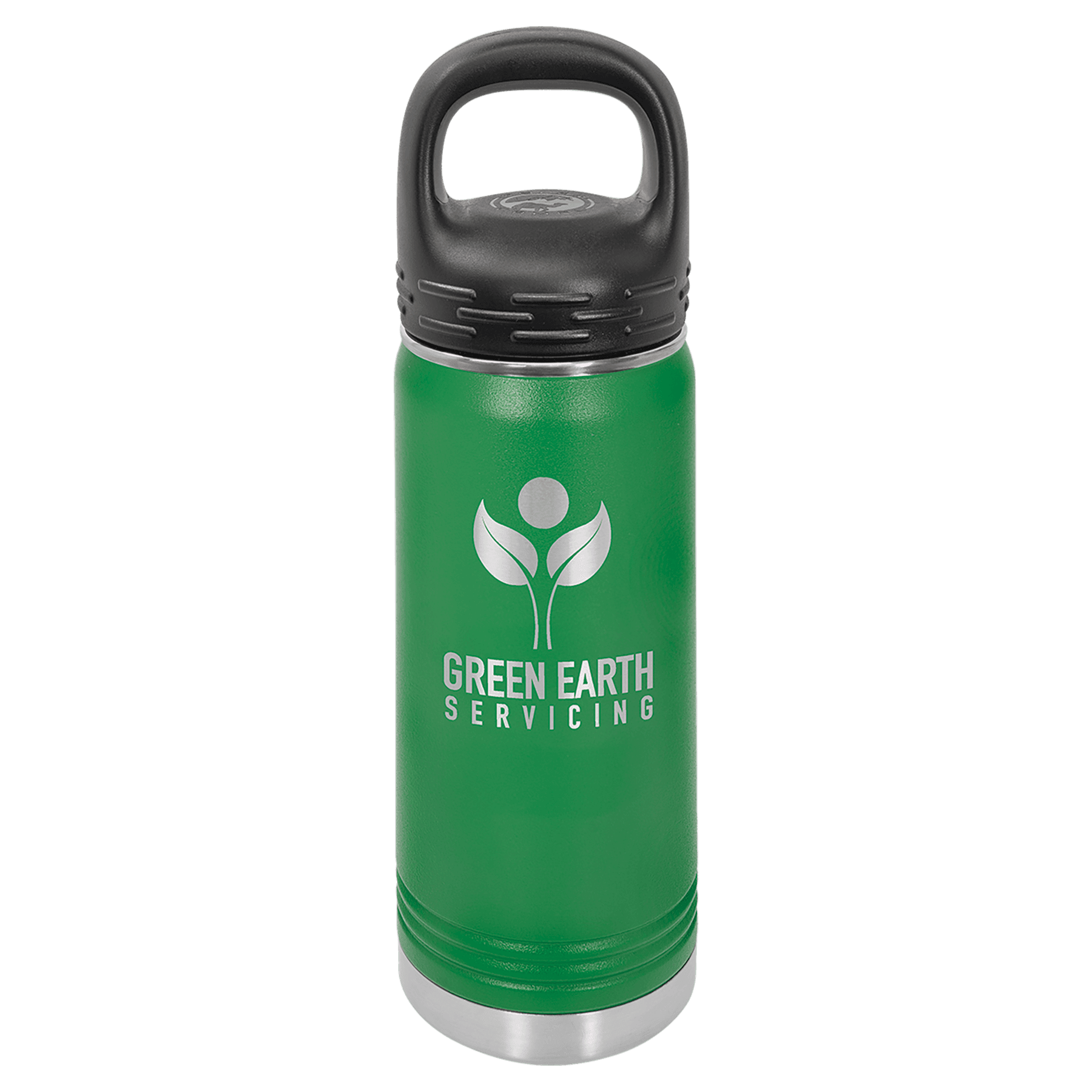 Polar Camel 20 oz. Green Water Bottle