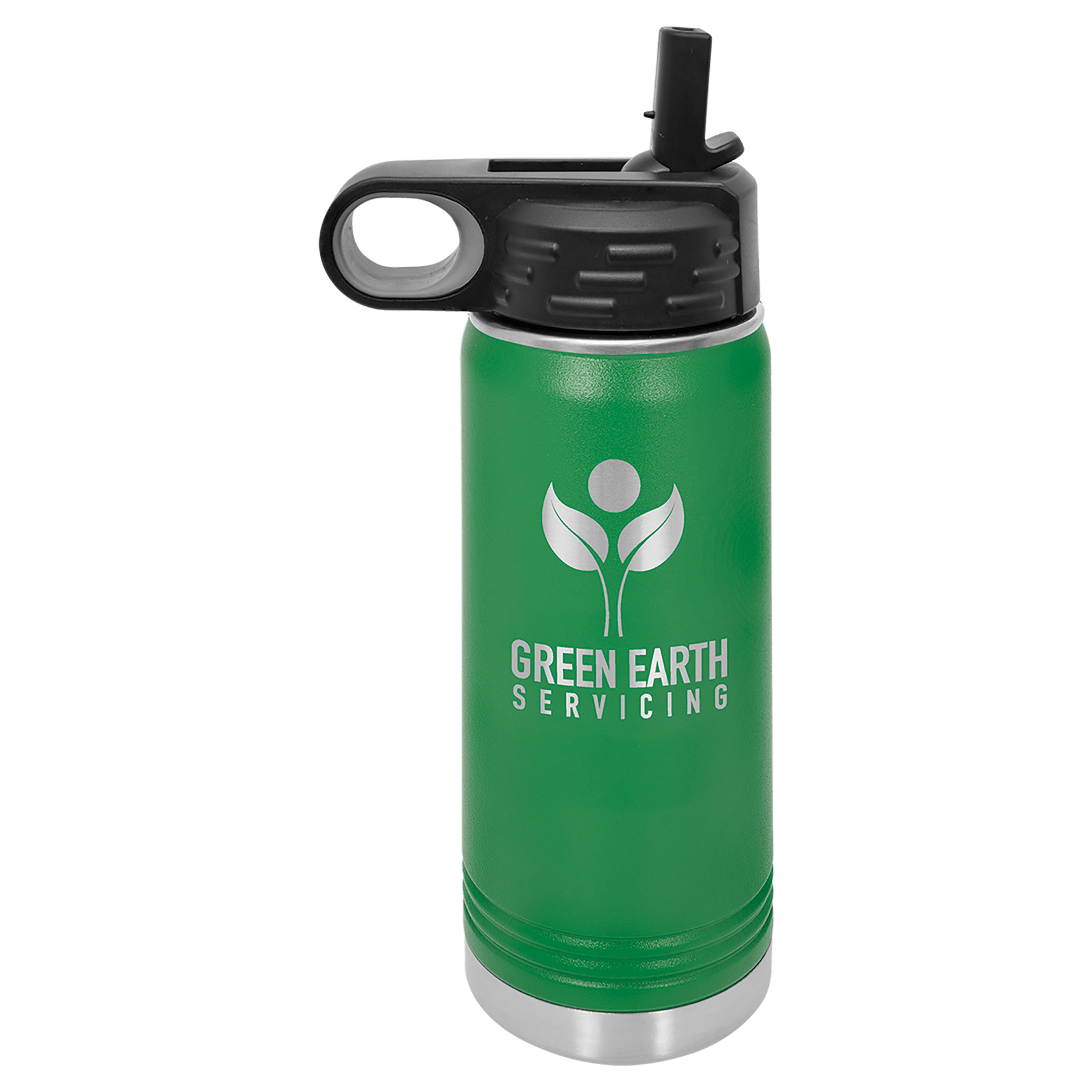 Polar Camel 20 oz. Green Water Bottle