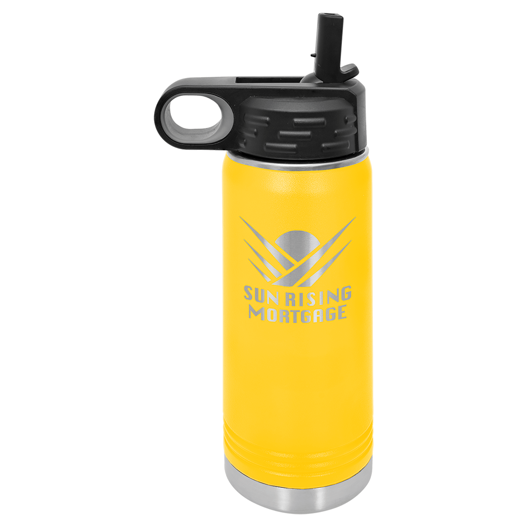 Polar Camel 20 oz. Yellow Water Bottle