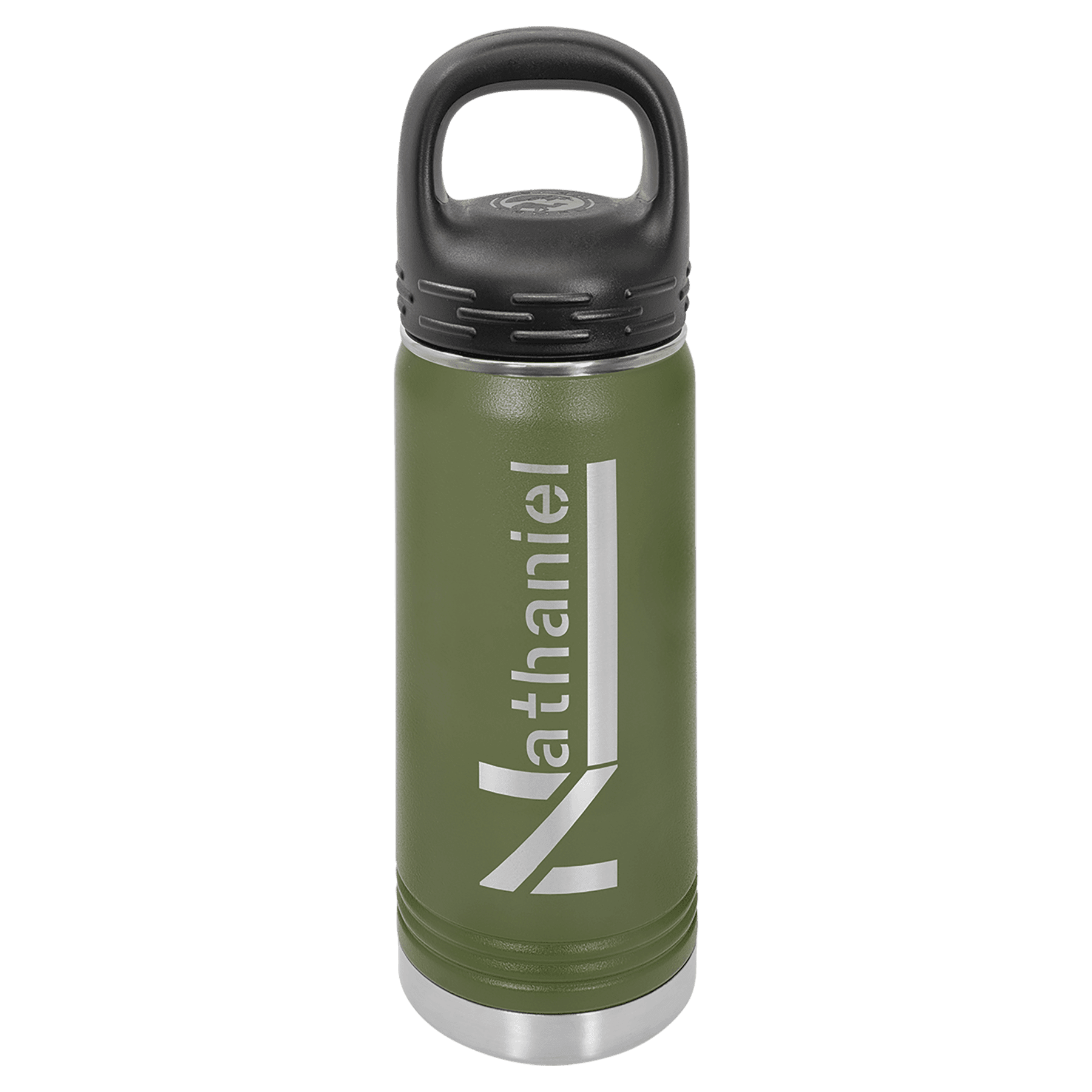 Polar Camel 20 oz. Olive Green Water Bottle