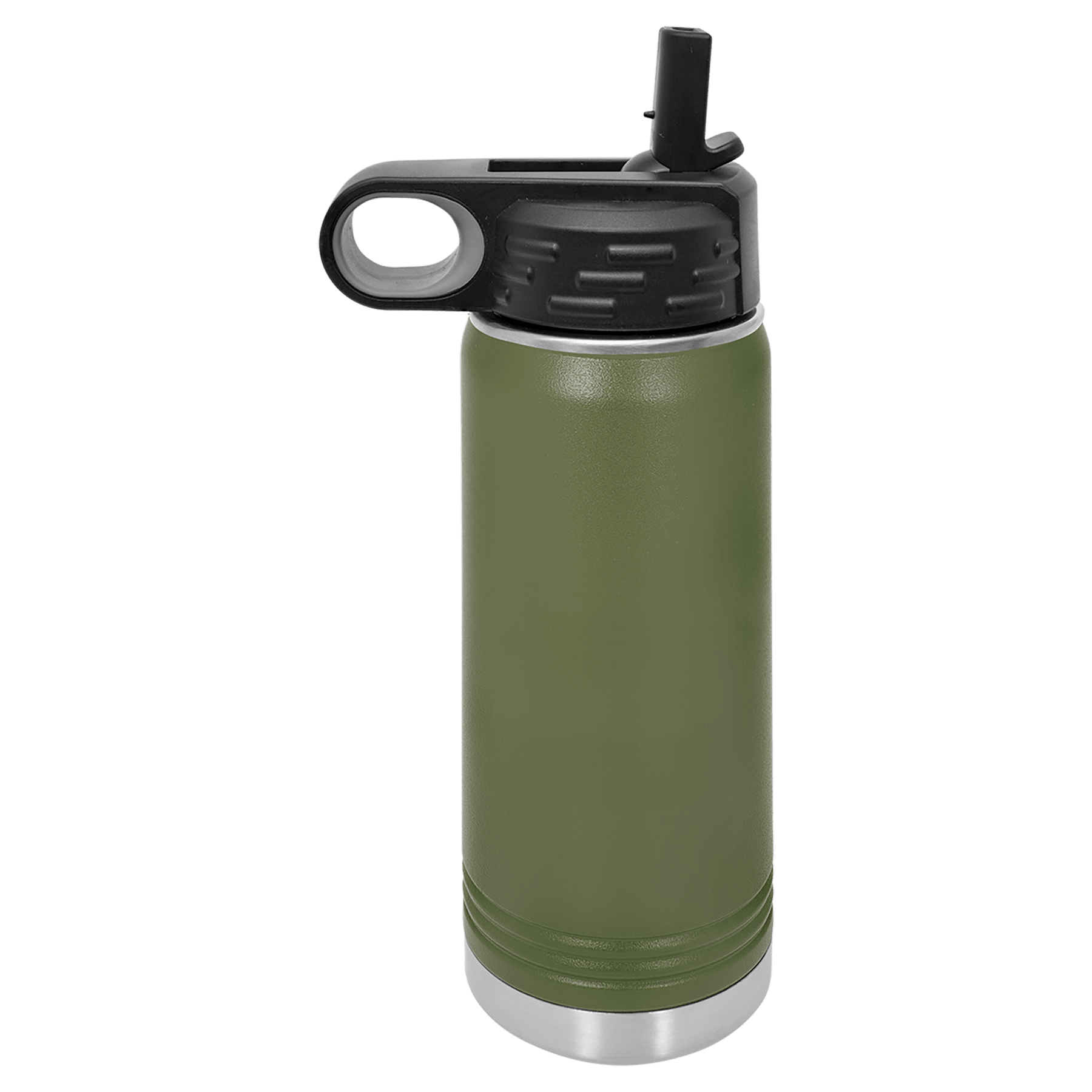Polar Camel 20 oz. Olive Green Water Bottle
