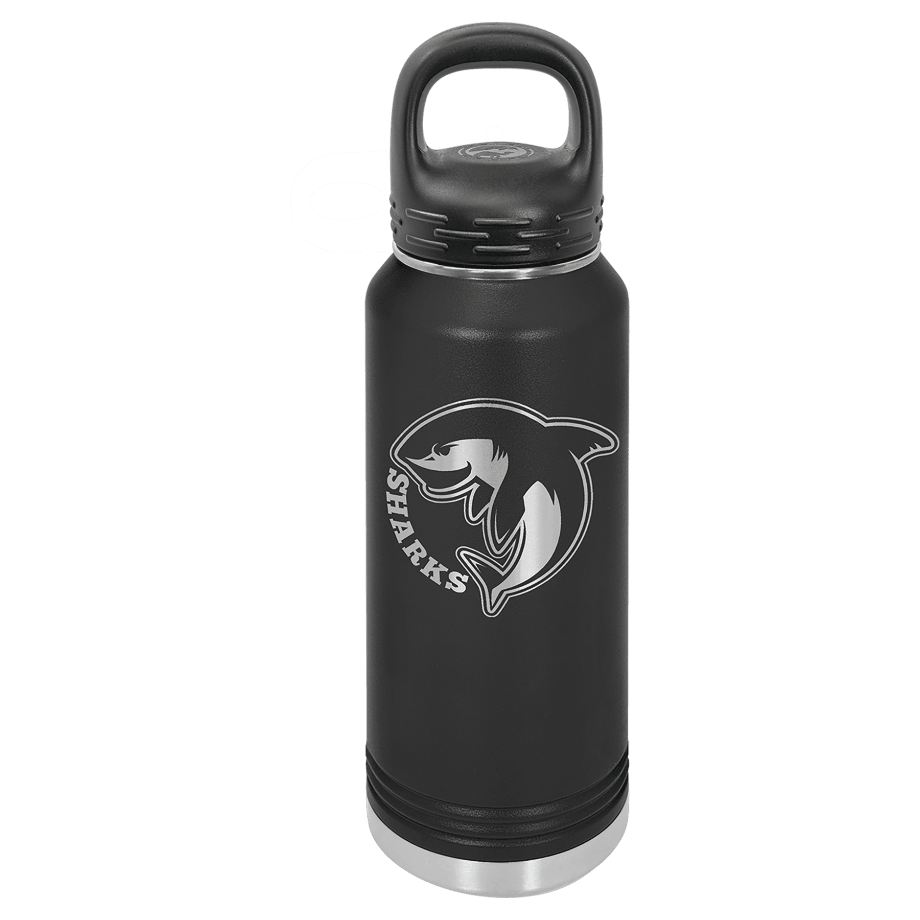 Polar Camel 32 oz. Black Water Bottle