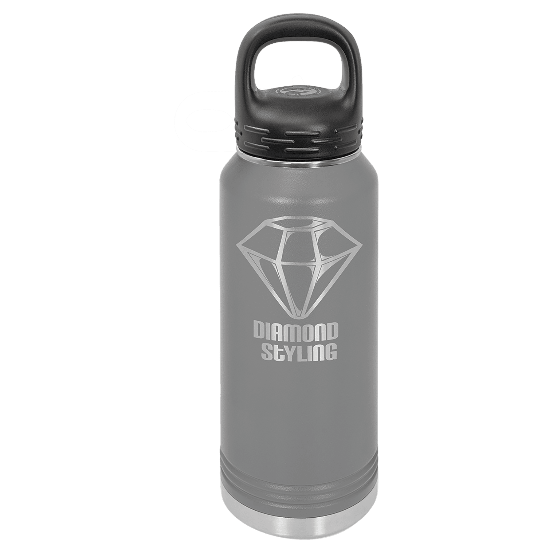 Polar Camel 32 oz. Dark Gray Water Bottle