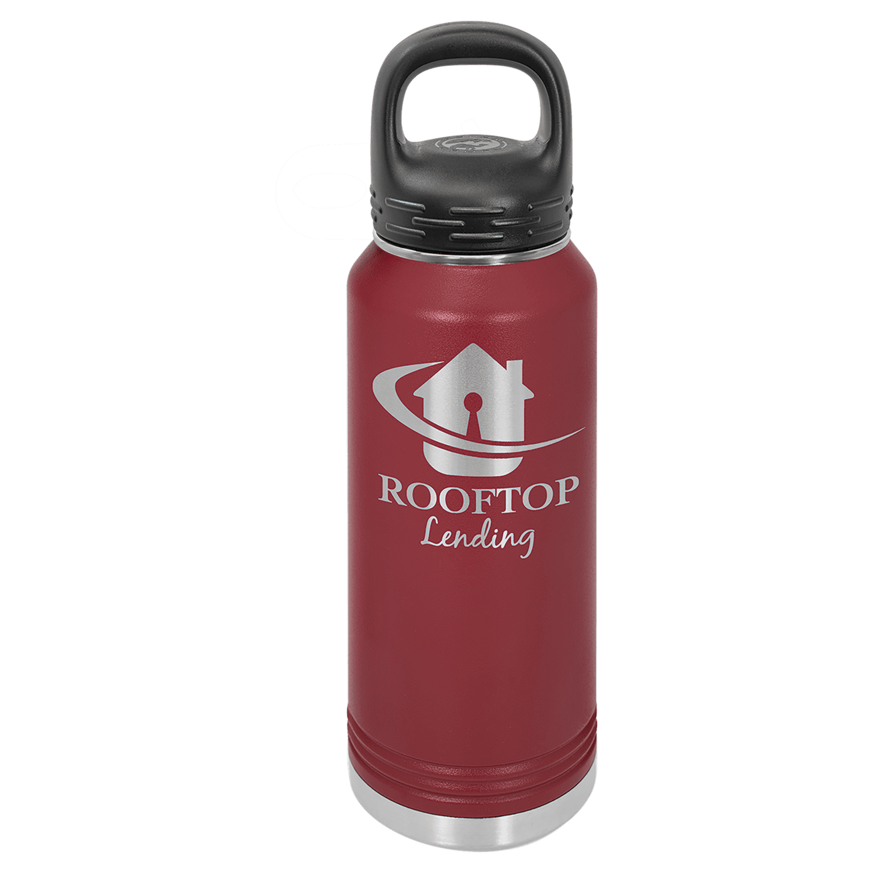 Polar Camel 32 oz. Maroon Water Bottle
