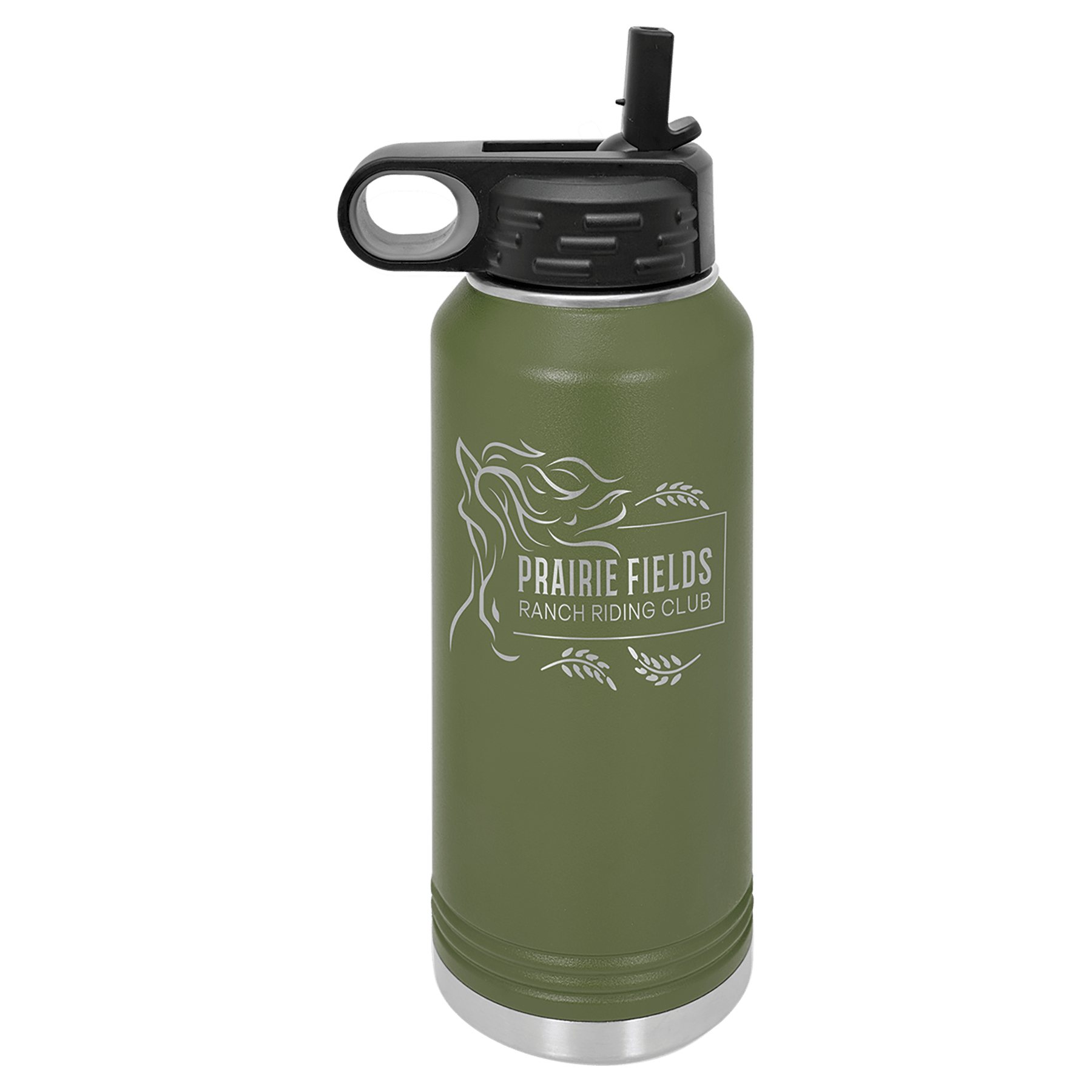 Polar Camel 32 oz. Olive Green Water Bottle