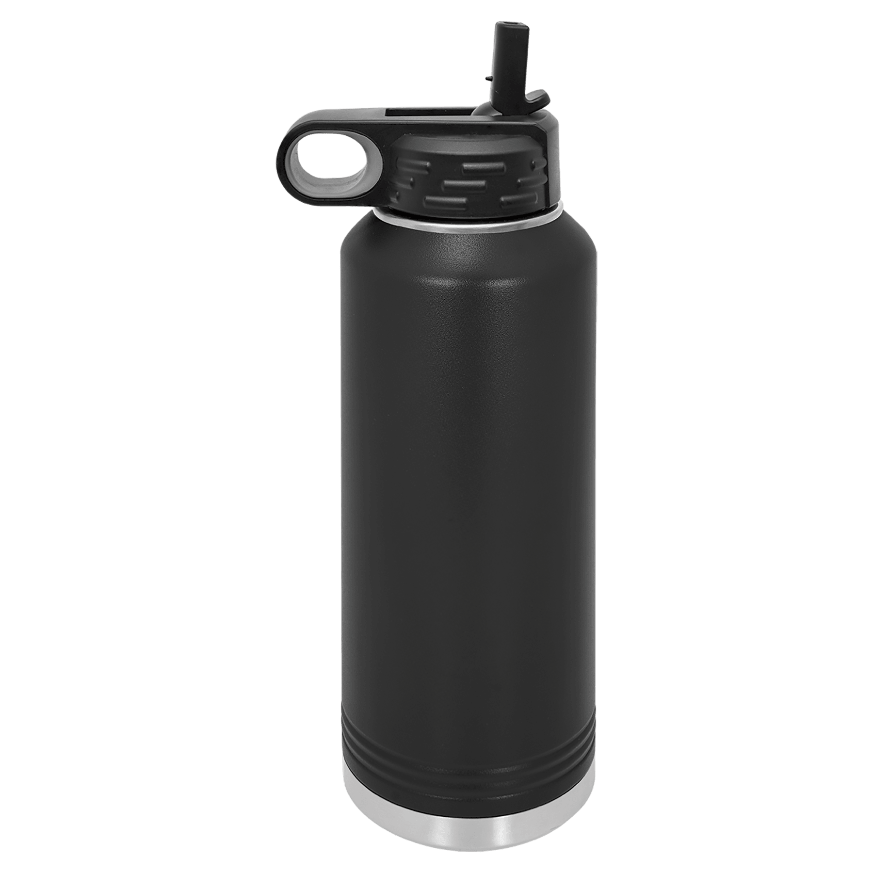 Polar Camel 40 oz. Black Water Bottle