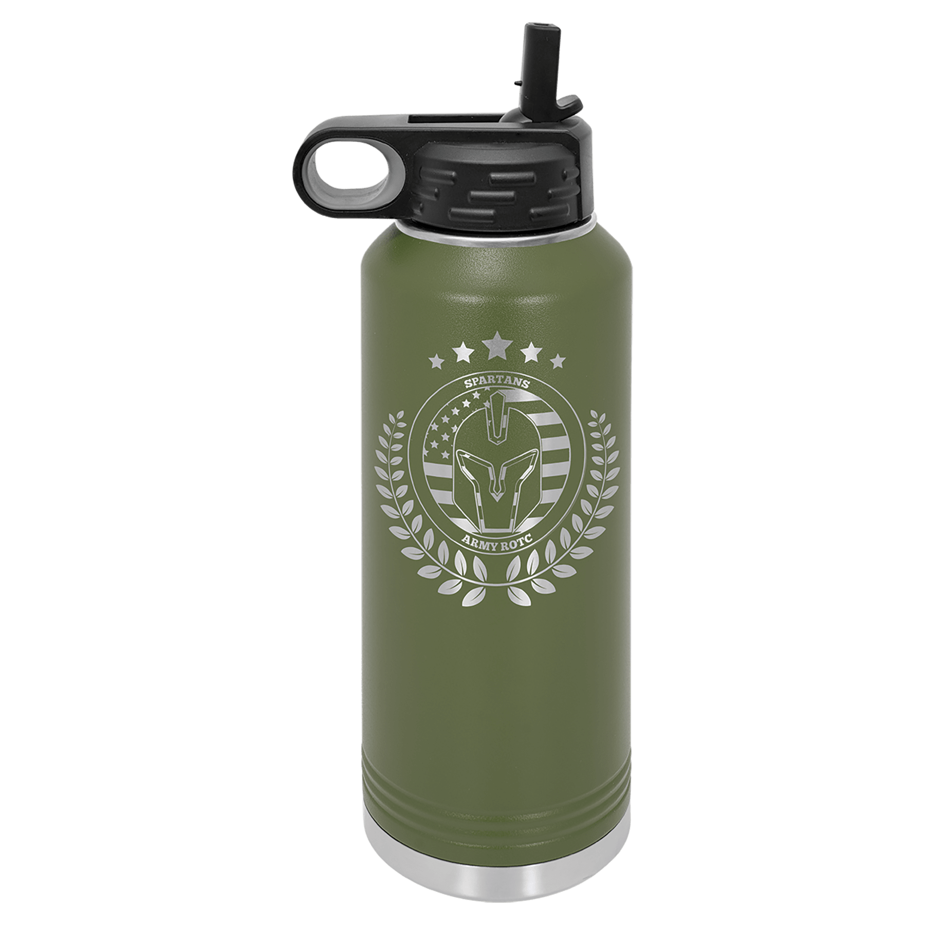 Polar Camel 40 oz. Olive Green Water Bottle
